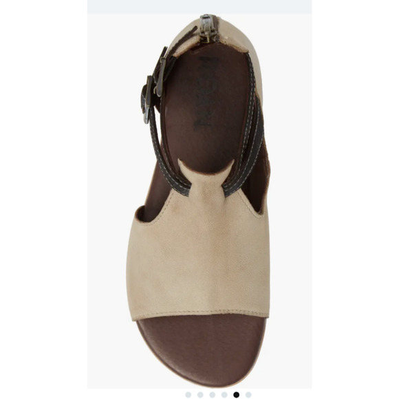 NEW Bed Stu Roan Inaya Sandals Leather Handmade Cushioned Zipper Gladiator 6.5 - Picture 8 of 13